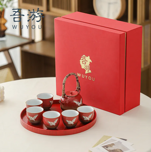 I travel to the wedding Chinese tea set high -end kung fu tea set