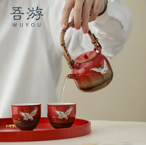 I travel to the wedding Chinese tea set high -end kung fu tea set