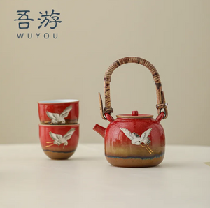 I travel to the wedding Chinese tea set high -end kung fu tea set