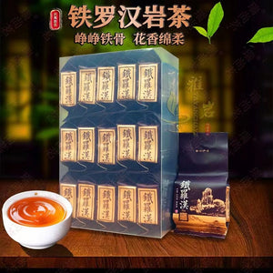 Tieluohan Rock Tea High-end Dahongpao Mingcong Wuyi Rock Tea Tieluohan Tea Small Packaging Simple Box 125g