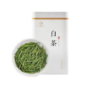 Anji White Tea 2023 New Tea Handmade Mingqian Green Tea Rare White Tea Canned Tea Gift Box