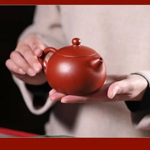 Yixing authentic purple clay pot pure handmade teapot