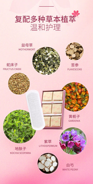 Snow Lotus Patch (detoxifying, cleansing, super sensory, anti-itching, anti-bacterial gynecological pad)