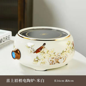 Electric ceramic stove mini small Xishangmeijiao tea stove oven oven set multi-functional glass tea kettle