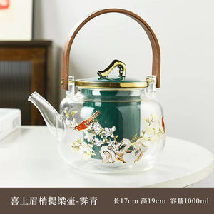 Electric ceramic stove mini small Xishangmeijiao tea stove oven oven set multi-functional glass tea kettle