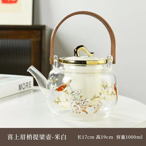 Electric ceramic stove mini small Xishangmeijiao tea stove oven oven set multi-functional glass tea kettle