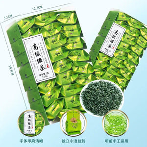 Advanced Green Tea 2023 New tea Luzhou-flavor Cloud Green tea tea independent packaging bag gift box 250g