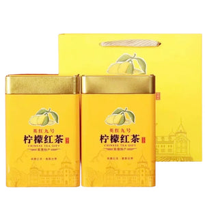 Canned Lemon Black Tea Yinghong No. 9 Yingde Black Tea Extra Strong Fragrance Type 1 No. 9 Bulk Specialty Gift Tea