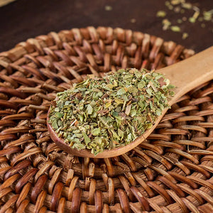 50 grams of oregano, chopped marjoram leaves, dried orchid powder, marjoram dry spice seasoning