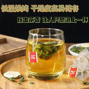 Mulberry leaf and bitter melon tea is high in sugar and can be drunk as a health tea for middle-aged and elderly people. Pueraria lobata, mulberry leaf and bitter melon extract can be used with it.